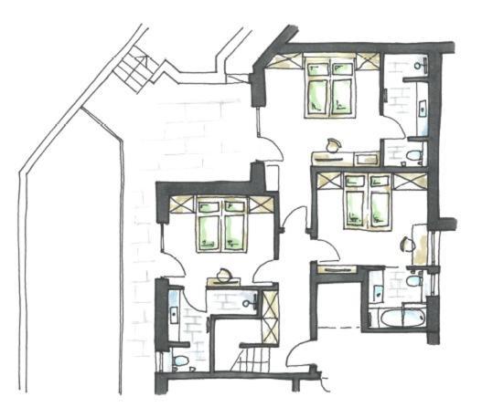 Apartment Marmotta Culm - Luxus Ski-in Ski-out